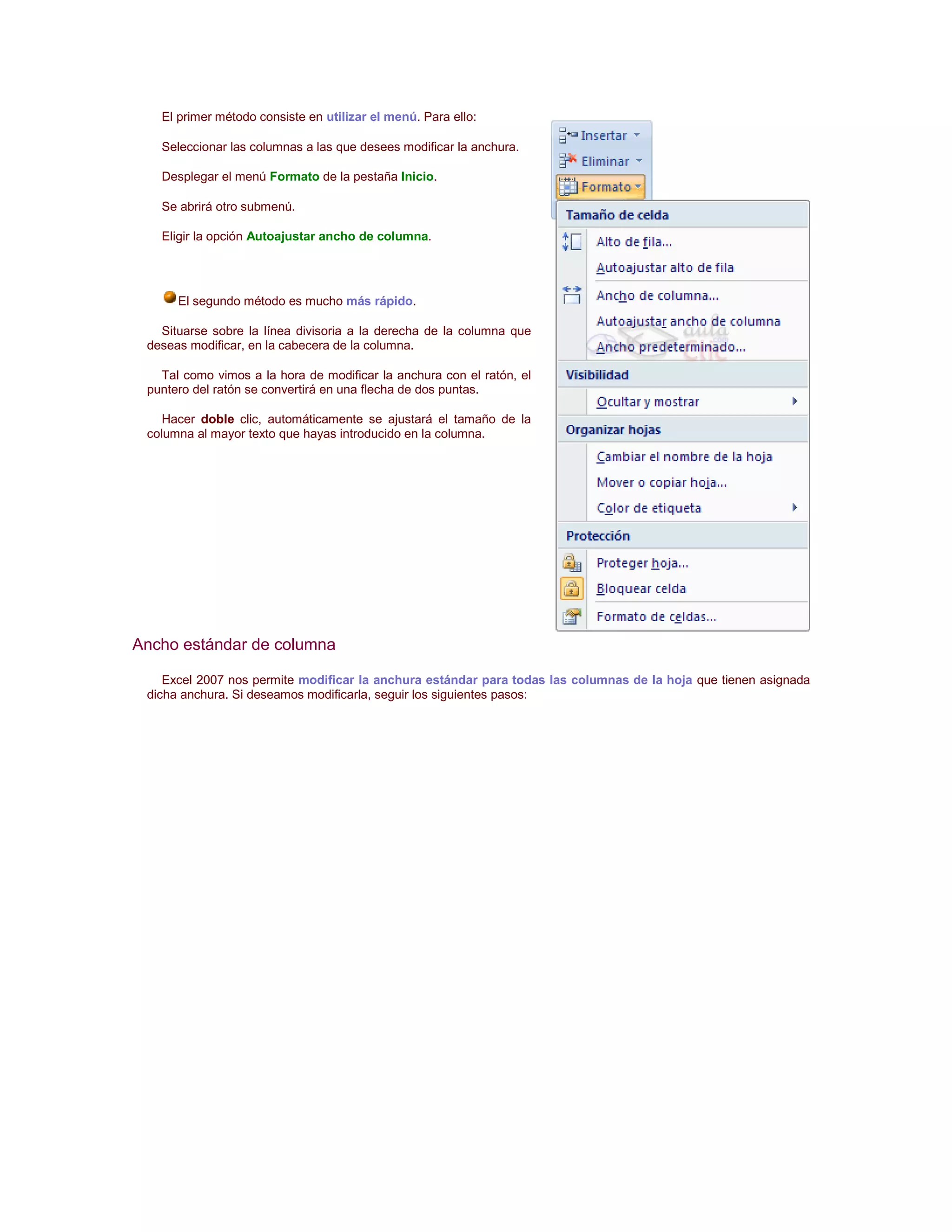 Tutorial de excel 2007