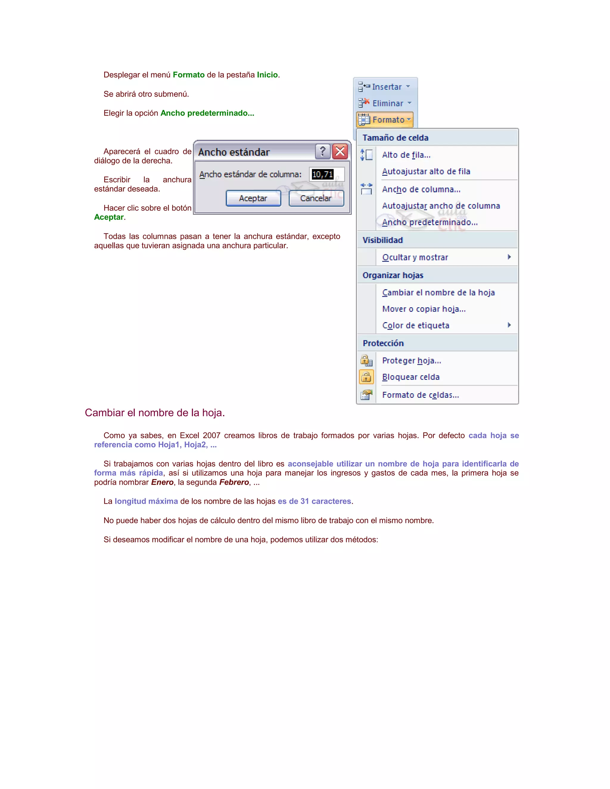 Tutorial de excel 2007
