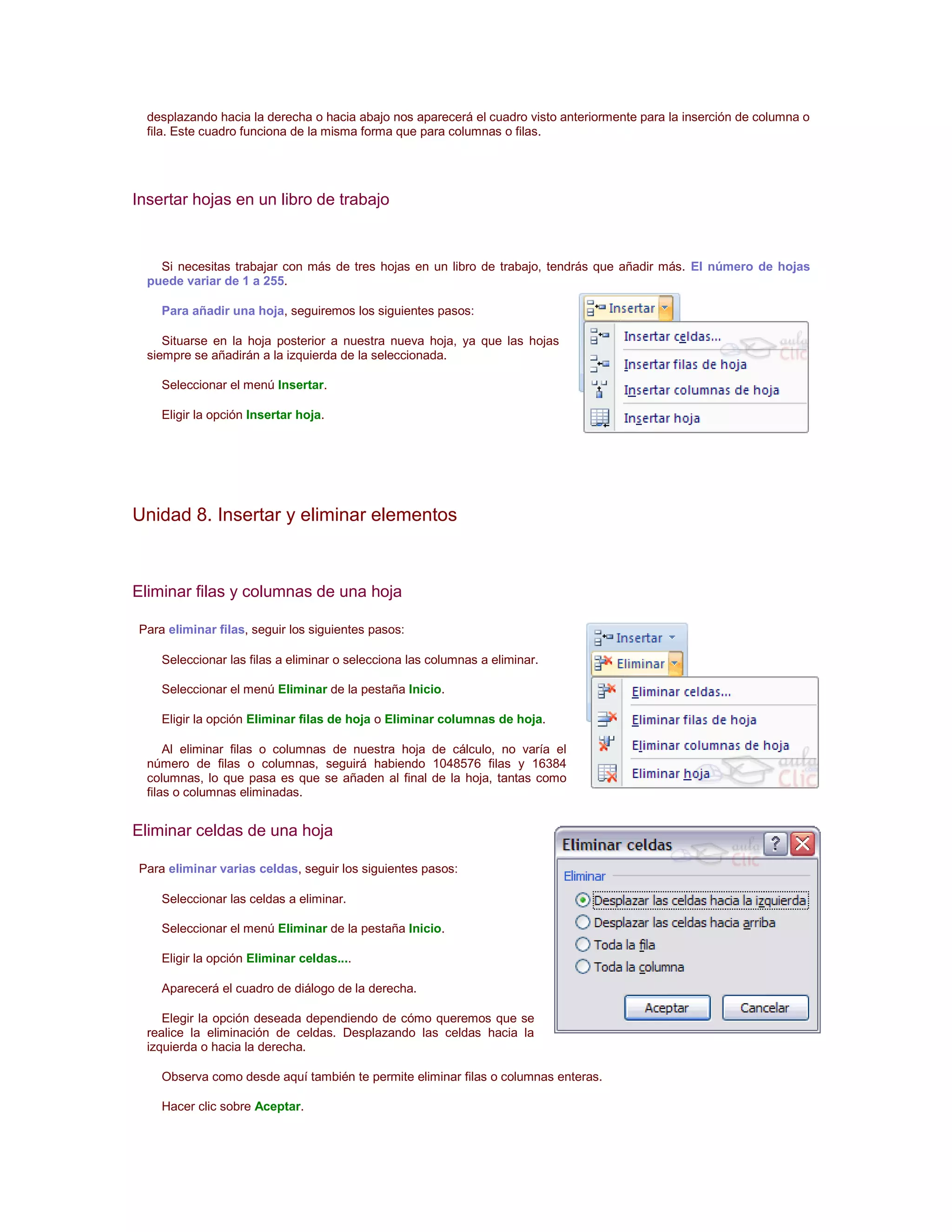 Tutorial de excel 2007
