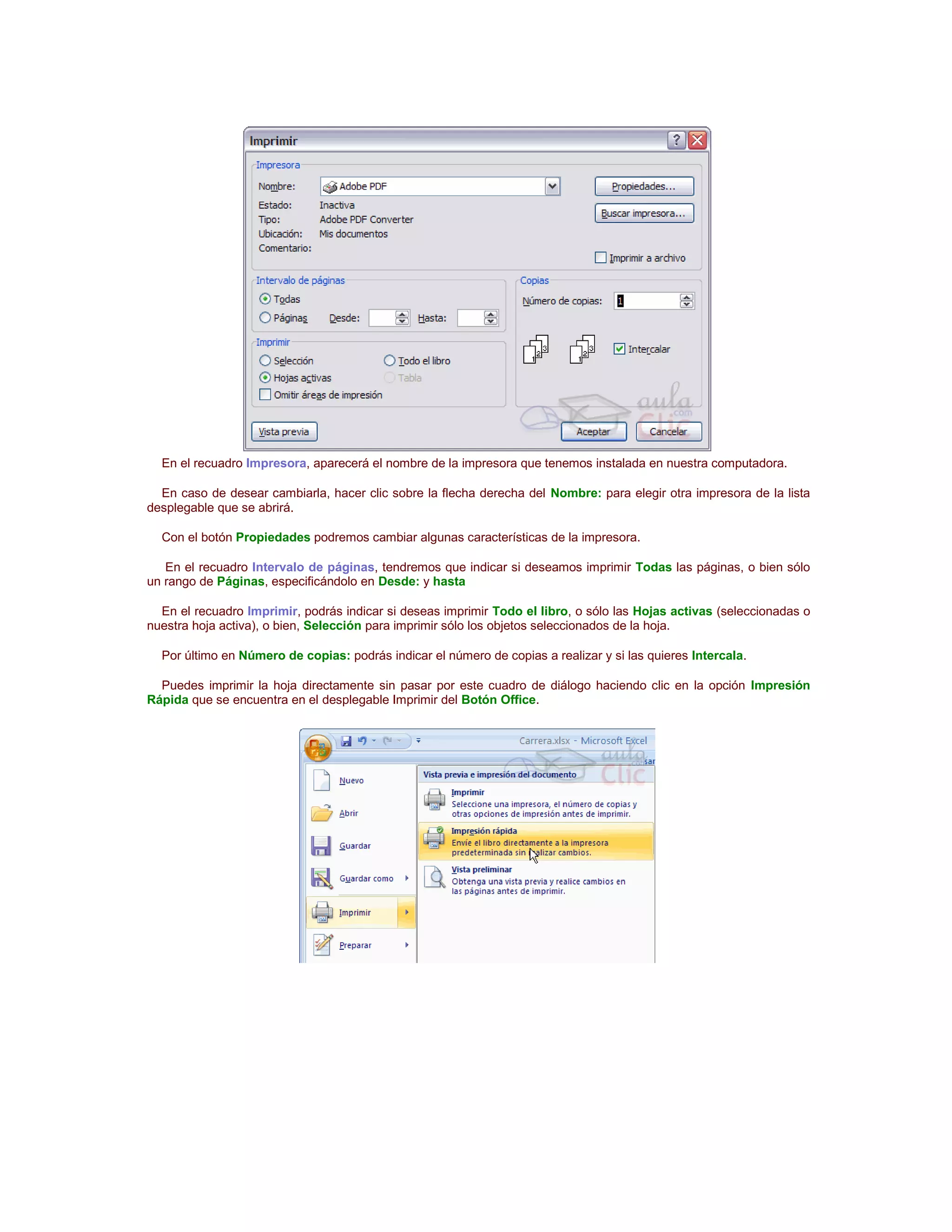 Tutorial de excel 2007