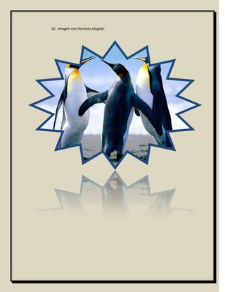10. Imagen con formato elegido.
 
