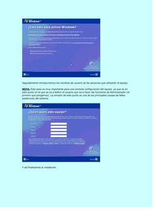 Tutorial De Instalacion