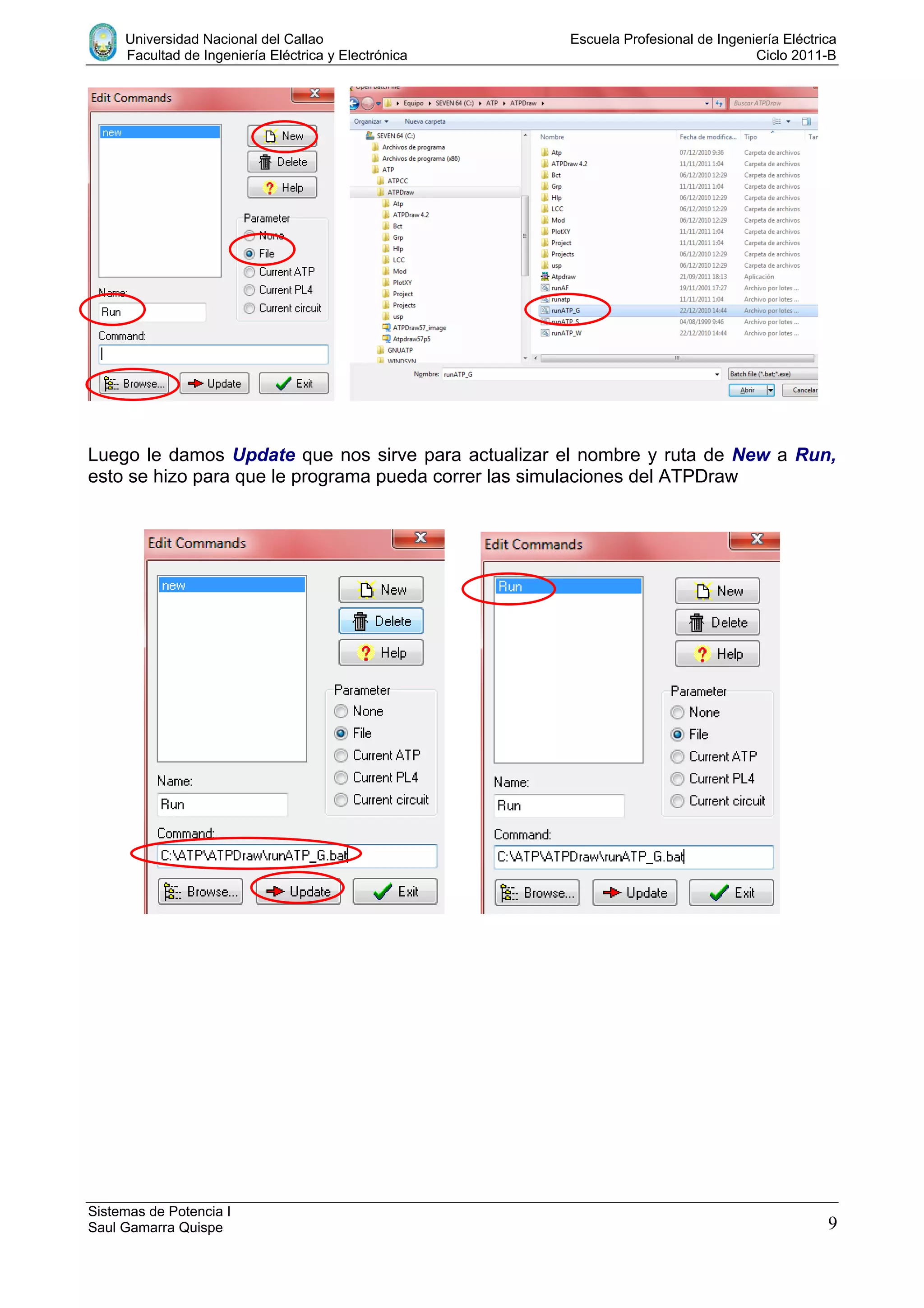 Tutorial de instalacion del programa atp draw pdf | PDF