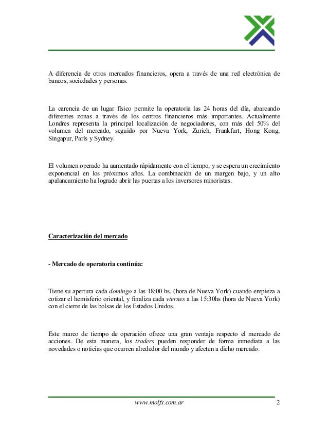 Forex mercado internacional de divisas