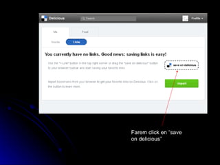 Tutorial de delicious
