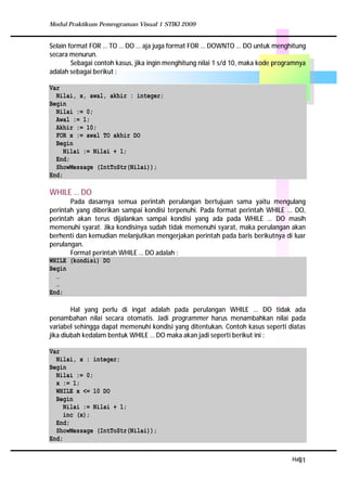 Tutorial delphi | PDF