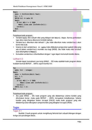 Tutorial delphi | PDF