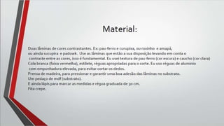 Tutorial de marchetaria geométrica