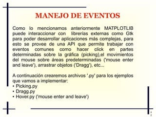 Tutorial de matplotlib | PDF