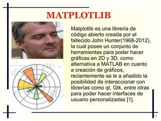 Tutorial de matplotlib | PDF