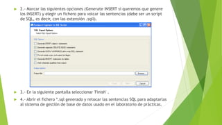 Tutorial de my sql workbench | PPTX