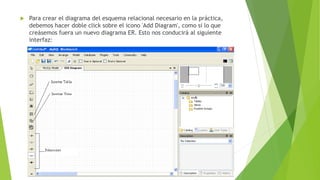 Tutorial de my sql workbench | PPTX