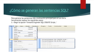 TUTORIAL DE MySQL WORKBENCH | PPTX