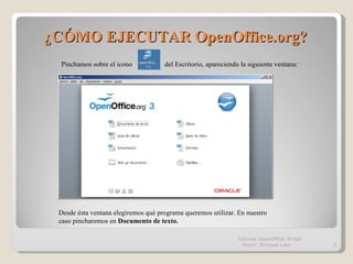 Tutorial de OpenOffice Writer | PPT