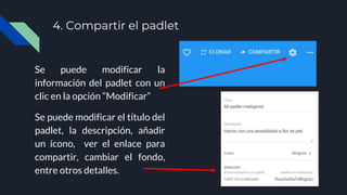 Tutorial de Padlet | PPTX
