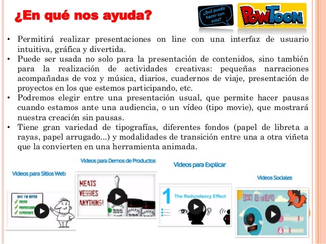 Resultado de imagen para para que sirve powtoon