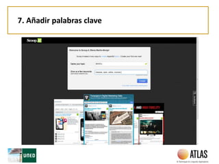 7. Añadir palabras clave
 
