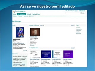 Así se ve nuestro perfil editado 