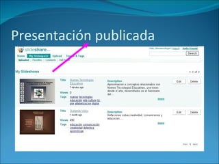 Presentación publicada 