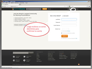 Tutorial de slide share