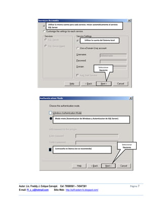 Tutorial de sql server 2000 | PDF