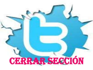 Cerrar sección
 