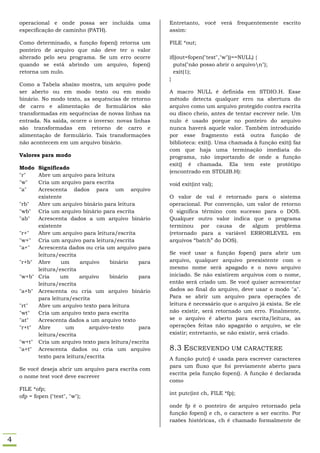 entendendo o arquivo Images High Quality Grahic Tutorial dev cpp 001 - criação, leitura e alteração de arquivos | PDF