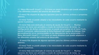 Tutorial de visual c++ | PPTX