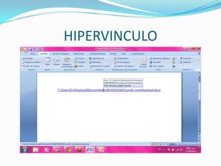 HIPERVINCULO
 