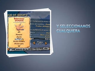 Y SELECCIONAMOS CUALQUIERA