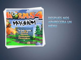 DESPUES NOS APARECERA UN MENU