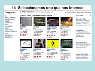 14- Seleccionamos uno que nos interese
 