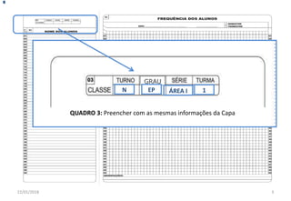 GRAU
N EP ÁREA I 1
QUADRO 3: Preencher com as mesmas informações da Capa
22/01/2018 3
 
