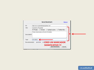 CREO UN MARCADOR
SIGNIFICATIVO !!!