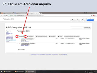 27. Clique em Adicionar arquivo.
 