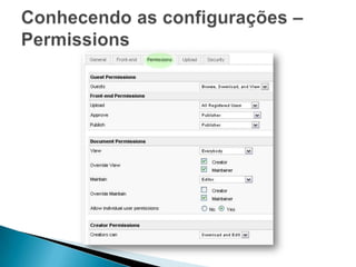 Tutorial DOCman em portugues