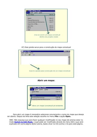 Tutorial do cmap tools | PDF