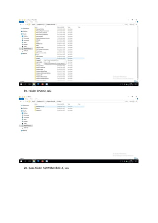 Tutorial Download Ibm Spss Statistics 18 Pdf