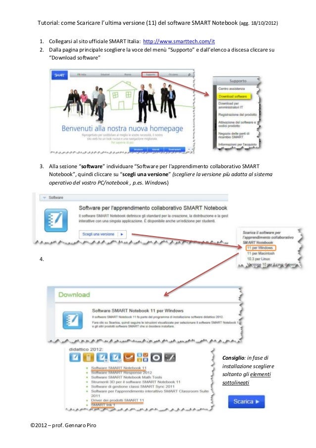 come scaricare software