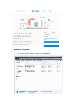 Tutorial DropBox | PDF