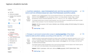 Ingresar a Academic Journals