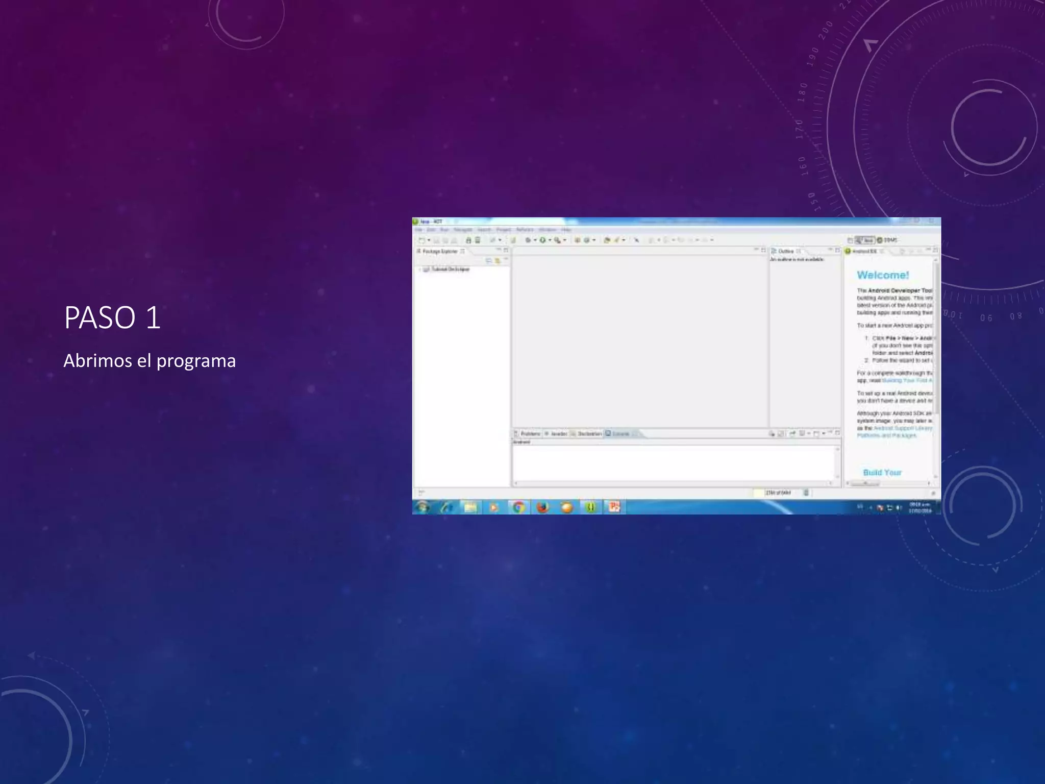 PASO 1
Abrimos el programa
 