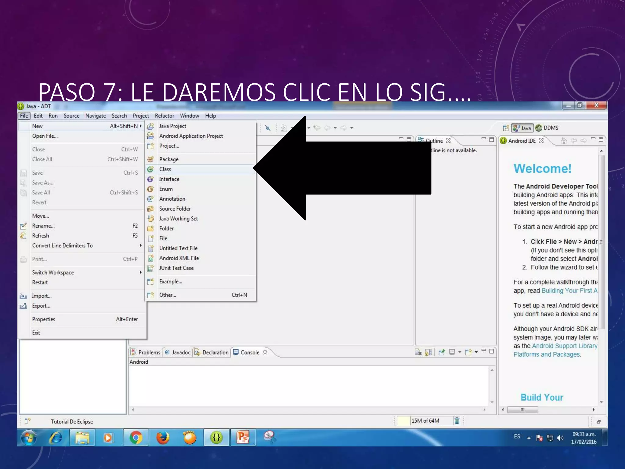 PASO 7: LE DAREMOS CLIC EN LO SIG.…
 