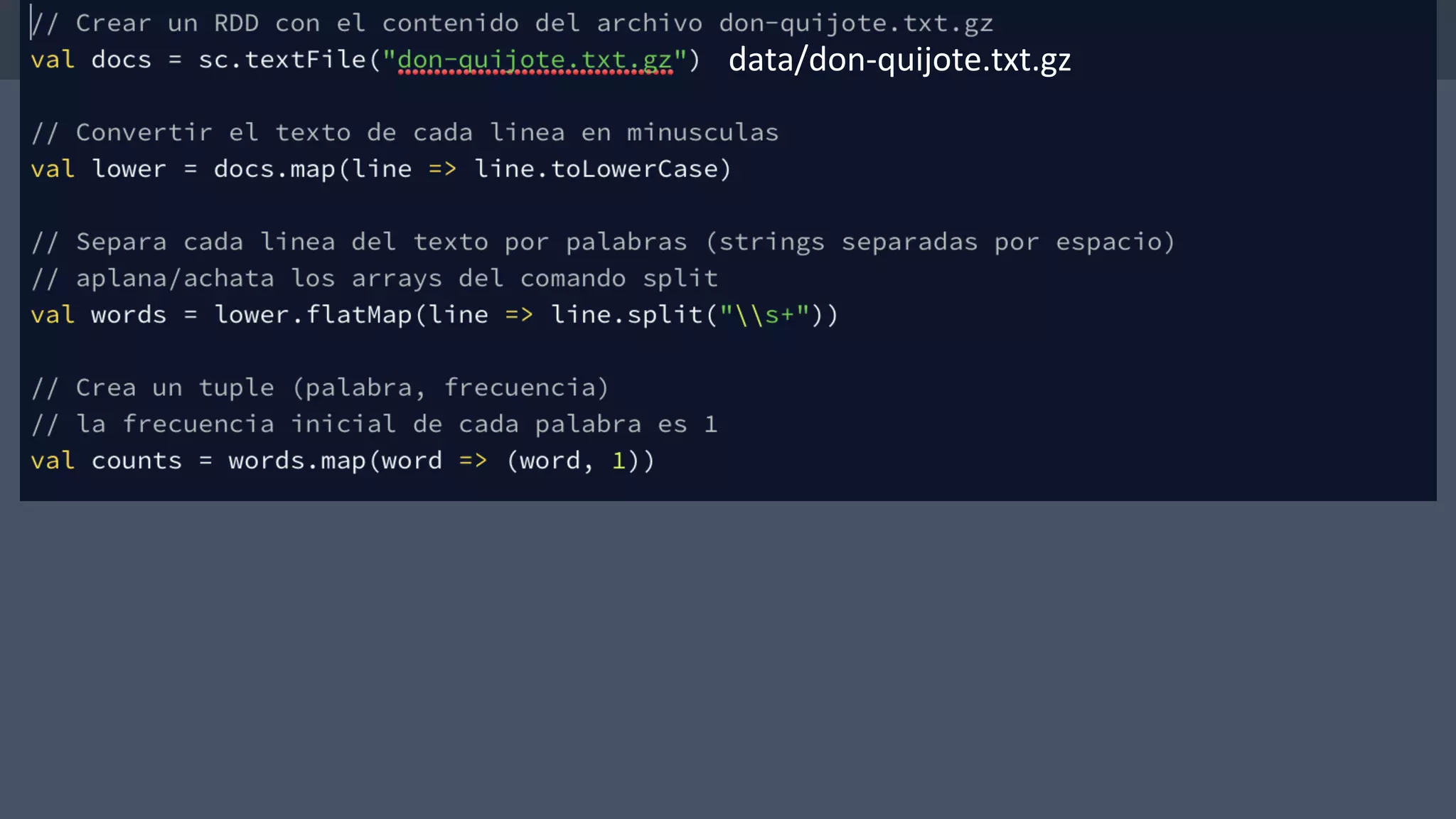 data/don-­‐quijote.txt.gz 
 
