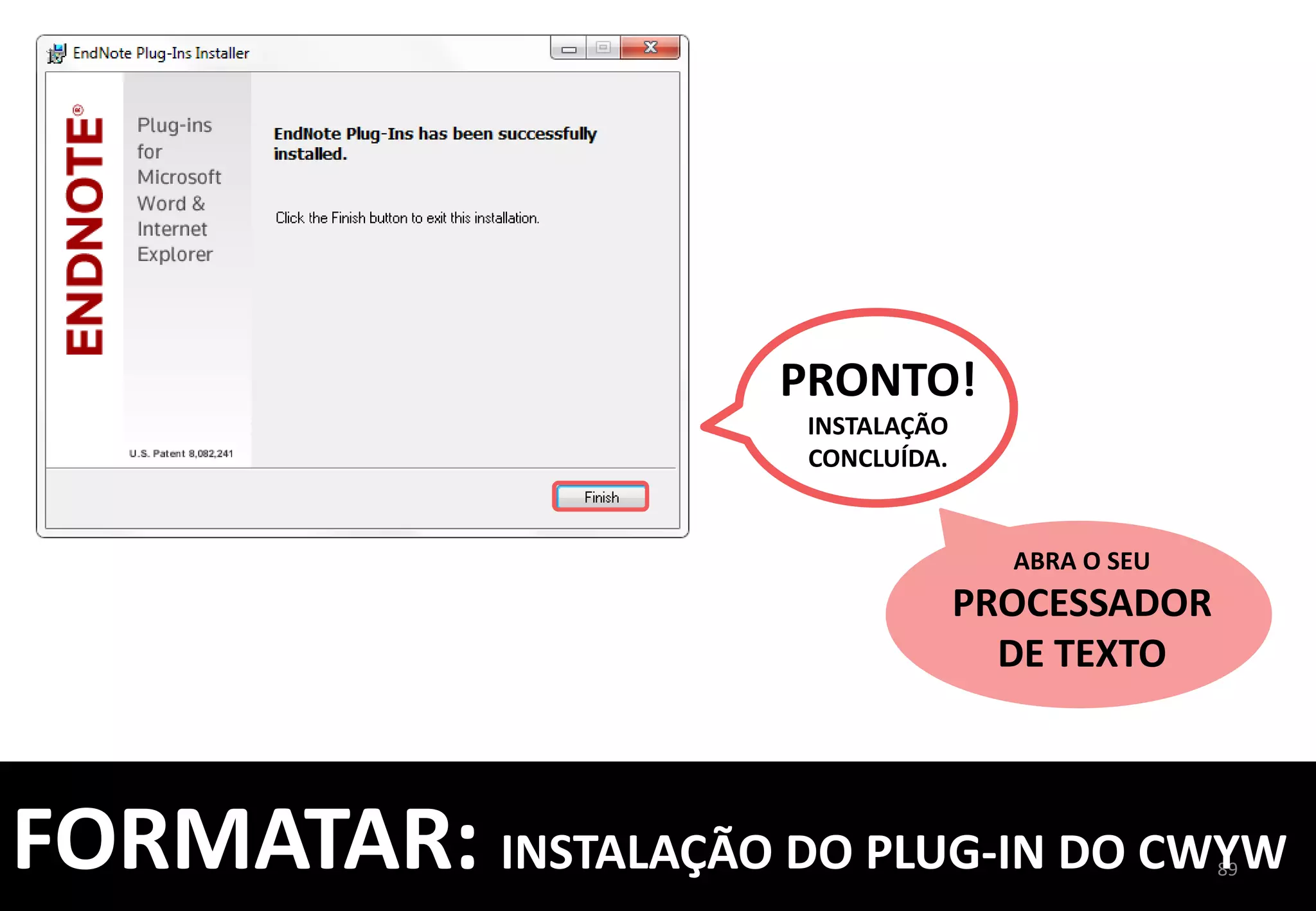 FORMATAR:	
  FORMATAR	
  ARTIGO	
  
.........BIBLIOGRAFIA..........................................
FORMATAR	
  ARTIGO.........................................	
  
...PLUG-­‐IN	
  DO	
  CITE	
  WHILE	
  YOU	
  WRITE..............
.....................EXPORTAÇÃO	
  DE	
  REFERÊNCIAS....
.........................................................................
 