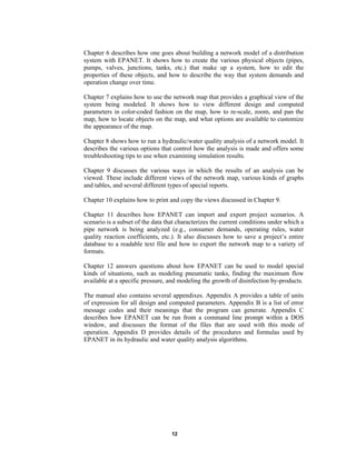 Tutorial epanet | PDF