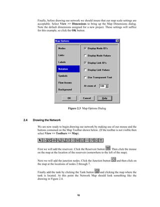 Tutorial epanet | PDF