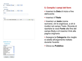 Tutorial Evento