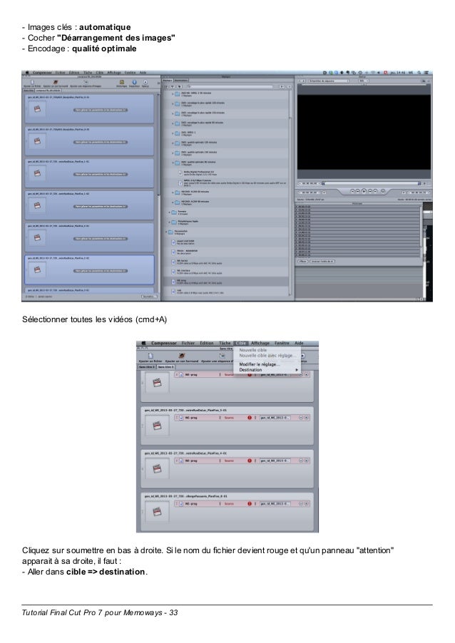 Tutorial Final Cut Pro 7 | tutorial final cut pro 7 pour memoways Tutorial Final Cut Pro 7 | tutorial final cut pro 7 pour memoways