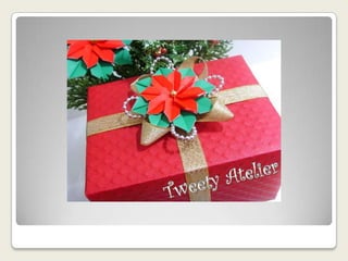 Tutorial flor de natal